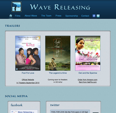 Wave Releasing Website